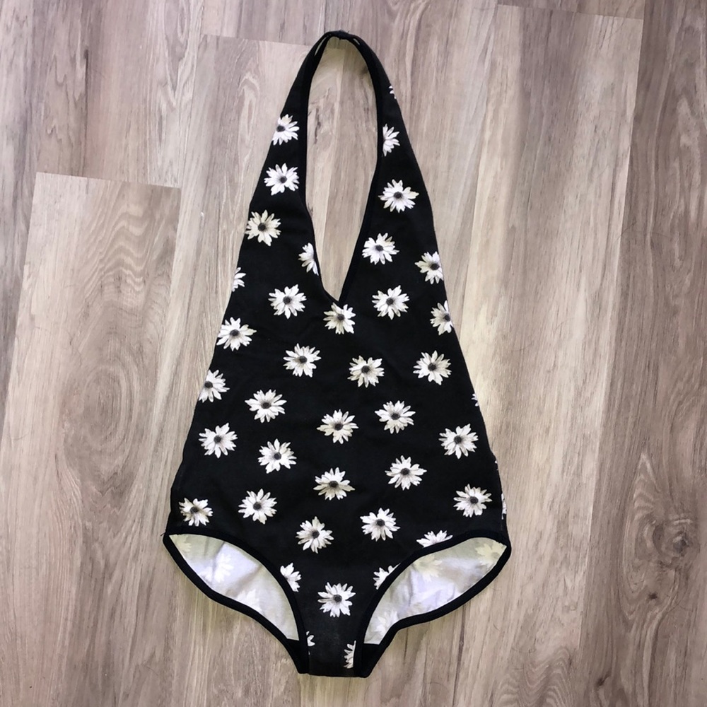 American Apparel halter one piece